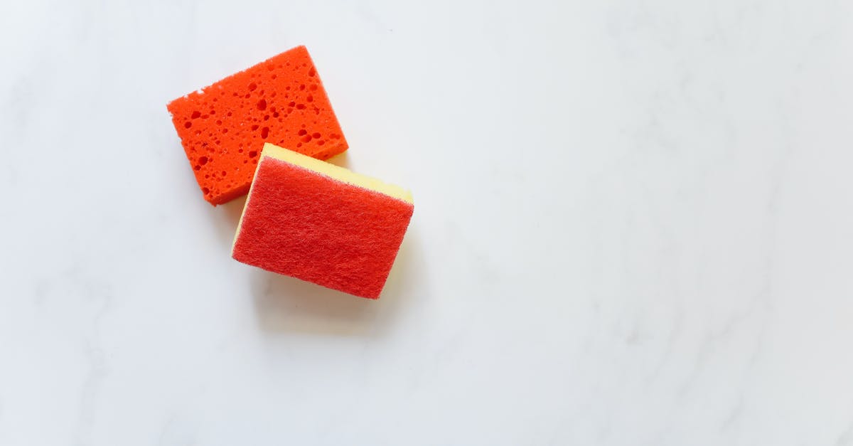 Hitting specific color of orange in a sponge cake - Orange Square on White Surface