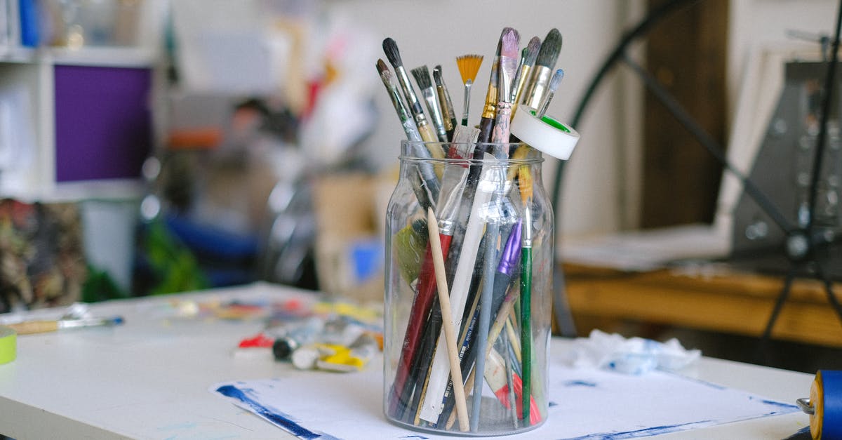 Homemade/DIY Frozen Vegetables: Can steaming be used instead of blanching? - Glass jar with paintbrushes on desk with paint tubes in professional art workshop Homemade/DIY Frozen Vegetables: Can steaming be used instead of blanching? - Glass jar with paintbrushes on desk with paint tubes in professional art workshop