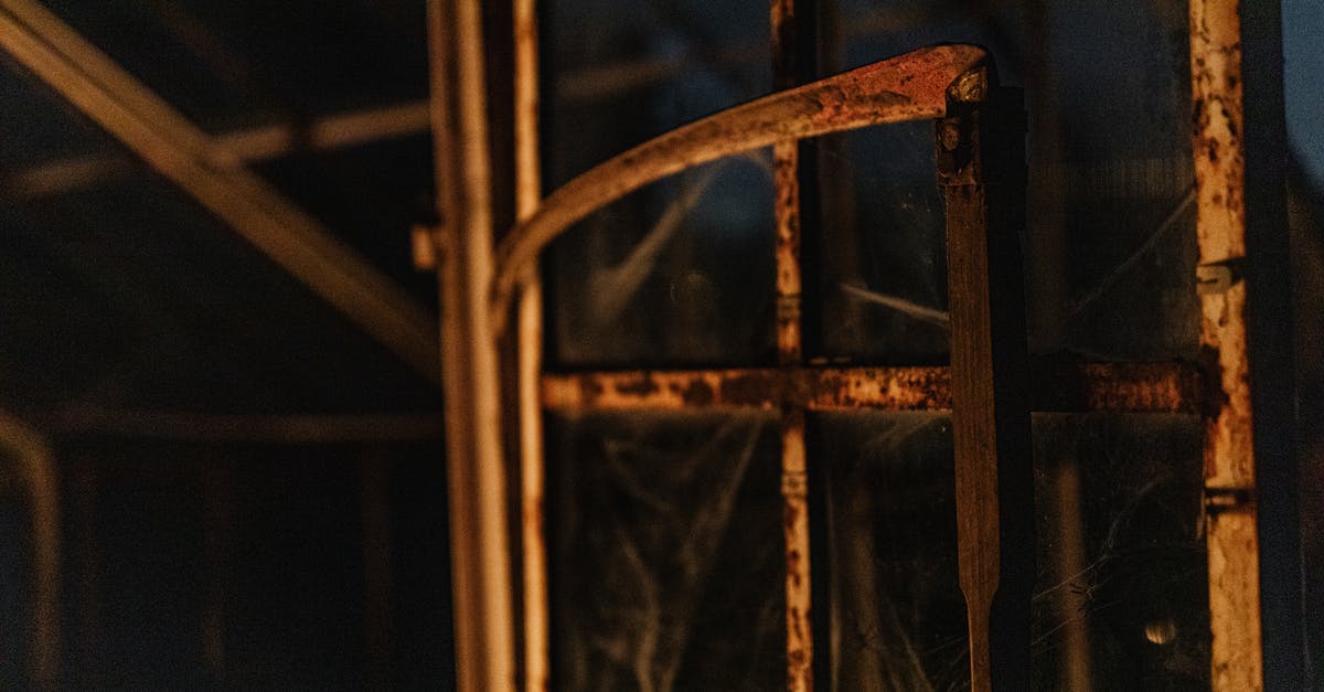 Honing Steel Forward or Backward - Rusty Window Frame Honing Steel Forward or Backward - Rusty Window Frame