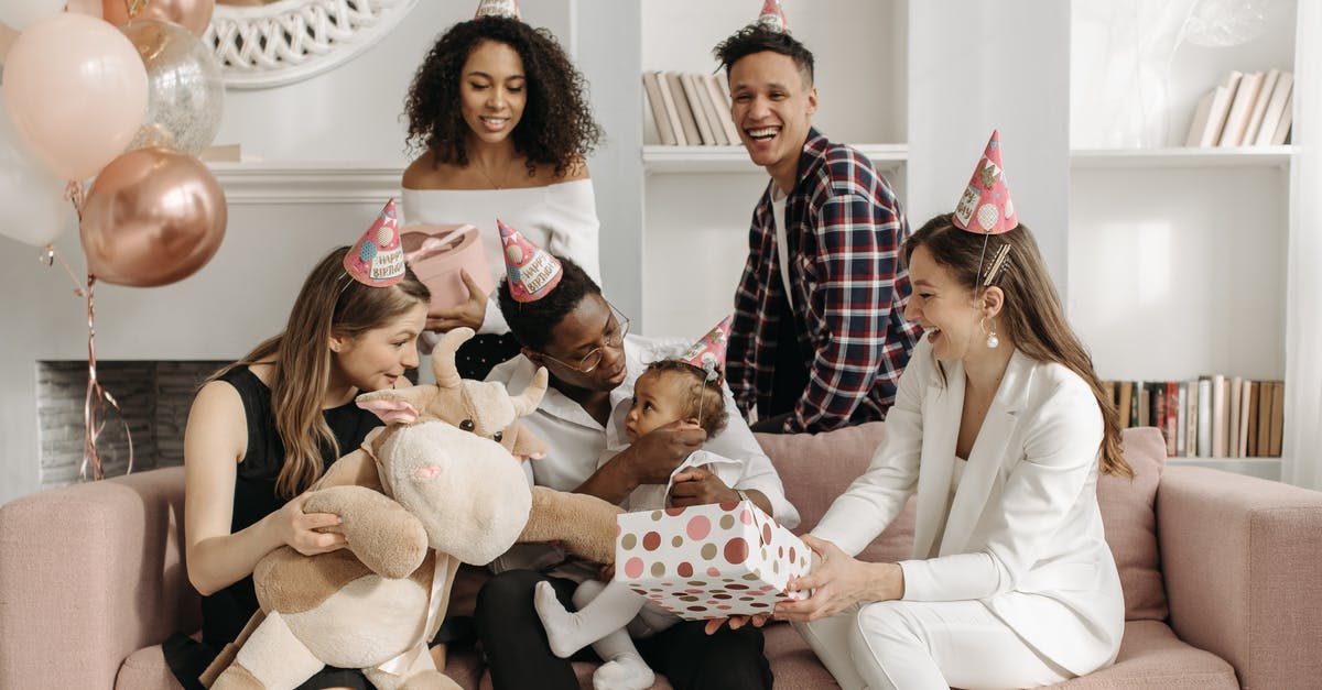 How can I bolster up a boxed cake mix? - Baby Girl Sitting on the Man's Knees While Woman in White Suit Sitting on Couch and Holding Polka Dotted Gift Box How can I bolster up a boxed cake mix? - Baby Girl Sitting on the Man's Knees While Woman in White Suit Sitting on Couch and Holding Polka Dotted Gift Box