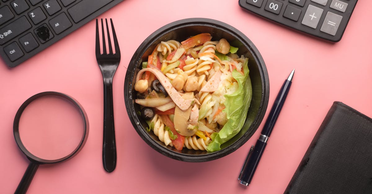 How can I calculate the affect of cooking my food on its nutrition [duplicate] - A Bowl of Food on the Pink Table