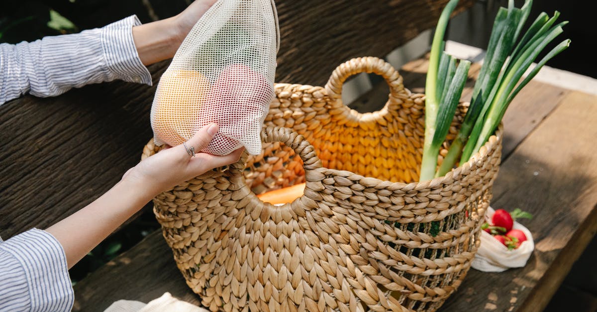 How can I fix a bitter raw leek soup? - Crop anonymous female placing fresh ripe capsicums in reusable bag into wicker basket with vegetables on wooden bench in sunny garden How can I fix a bitter raw leek soup? - Crop anonymous female placing fresh ripe capsicums in reusable bag into wicker basket with vegetables on wooden bench in sunny garden
