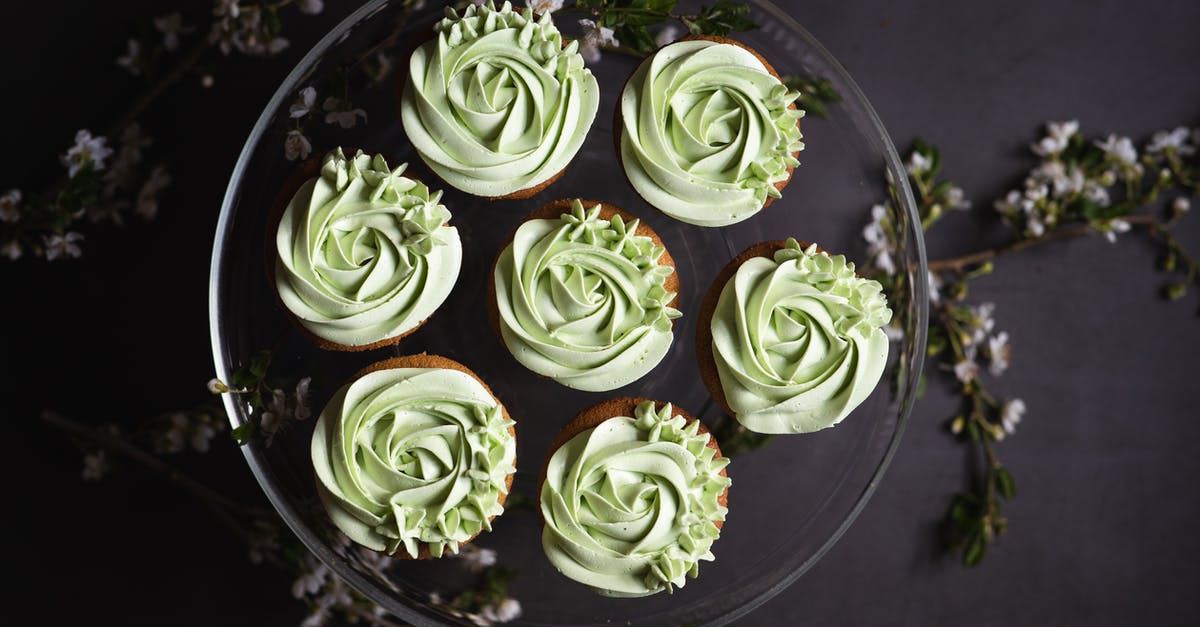 How can I get Italian meringue to thicken? - High Angle Shot of Green Cupcakes How can I get Italian meringue to thicken? - High Angle Shot of Green Cupcakes