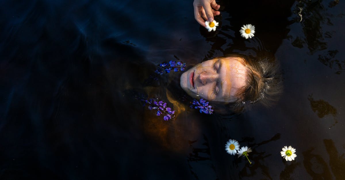 How can I keep meringue pie-topping from falling? - Person swimming in water with flowers How can I keep meringue pie-topping from falling? - Person swimming in water with flowers