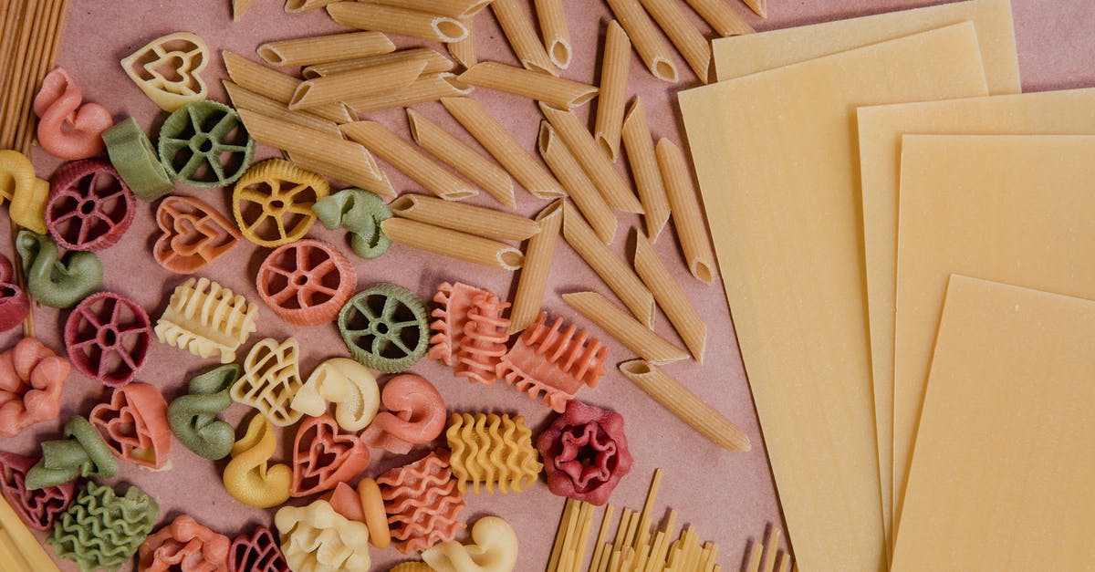 How can I keep pasta shapes intact? - Colorful Pasta on Flat Surface How can I keep pasta shapes intact? - Colorful Pasta on Flat Surface