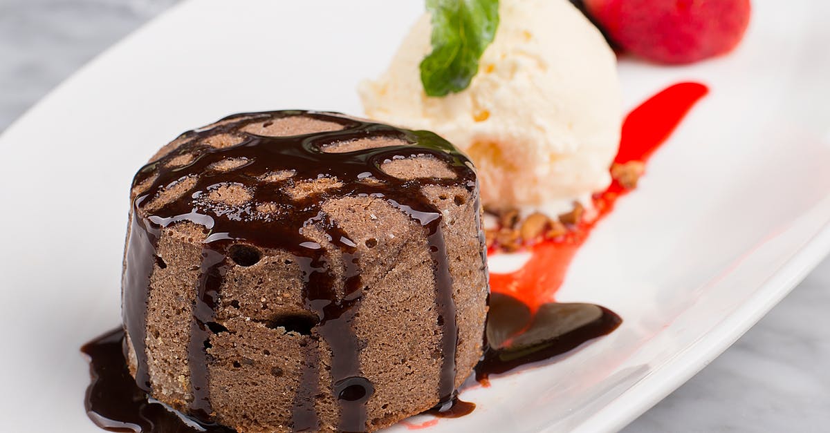 How can I make my Chocolate Mousse fluffier? - Chocolate Ice Cream on White Ceramic Plate