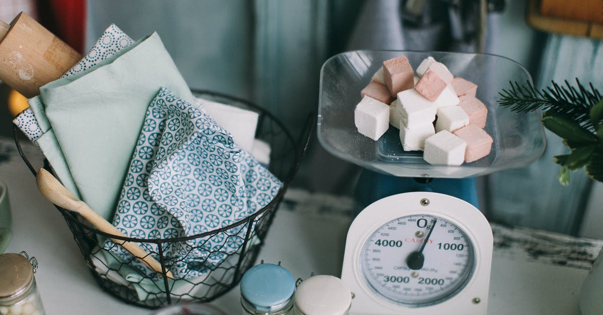 How can I measure / weigh really small quantities? - White Analog Kitchen Scale How can I measure / weigh really small quantities? - White Analog Kitchen Scale