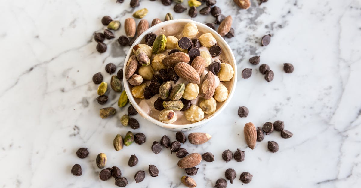 How can I prevent my ice cream bucket from drying out? - Nuts in Round White Bowl How can I prevent my ice cream bucket from drying out? - Nuts in Round White Bowl