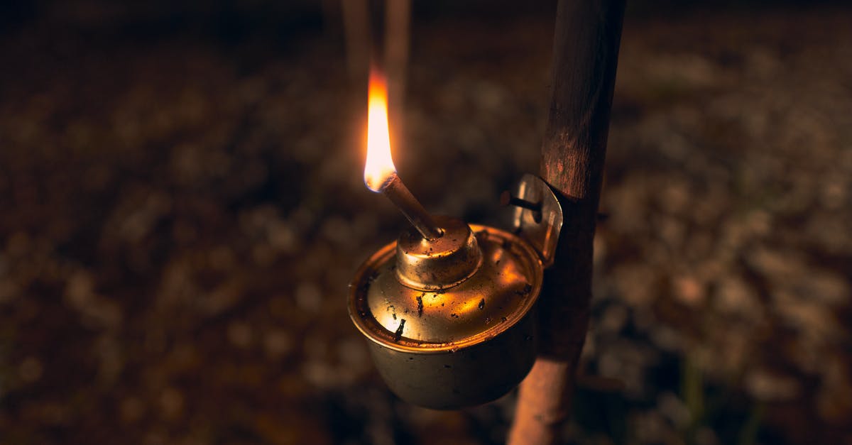 How can I reduce the heat output of this heating element? - A Gas Lamp Hanging on Stick How can I reduce the heat output of this heating element? - A Gas Lamp Hanging on Stick