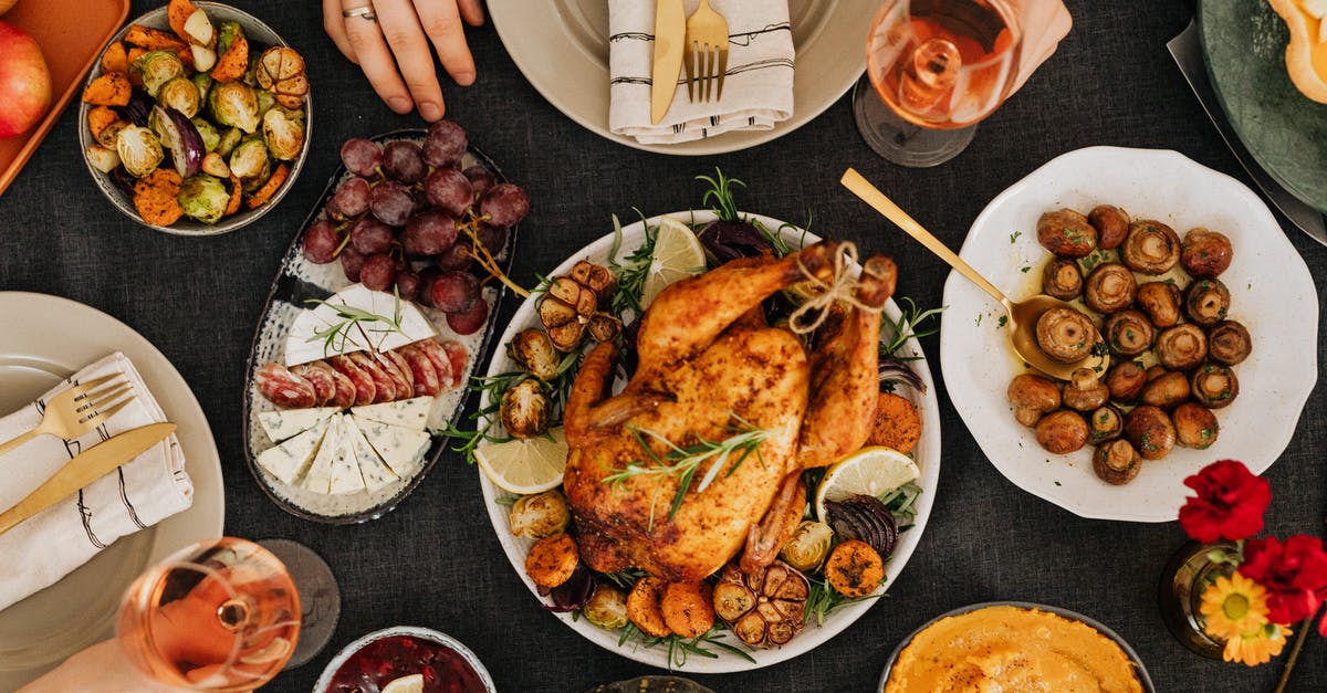 How can I roast/heat all these foods for one meal? - Foods on the Table How can I roast/heat all these foods for one meal? - Foods on the Table