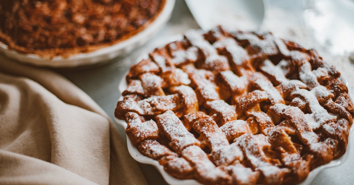 How can I thicken an already cooked pie filling? - A Pie on a Ceramic Container How can I thicken an already cooked pie filling? - A Pie on a Ceramic Container