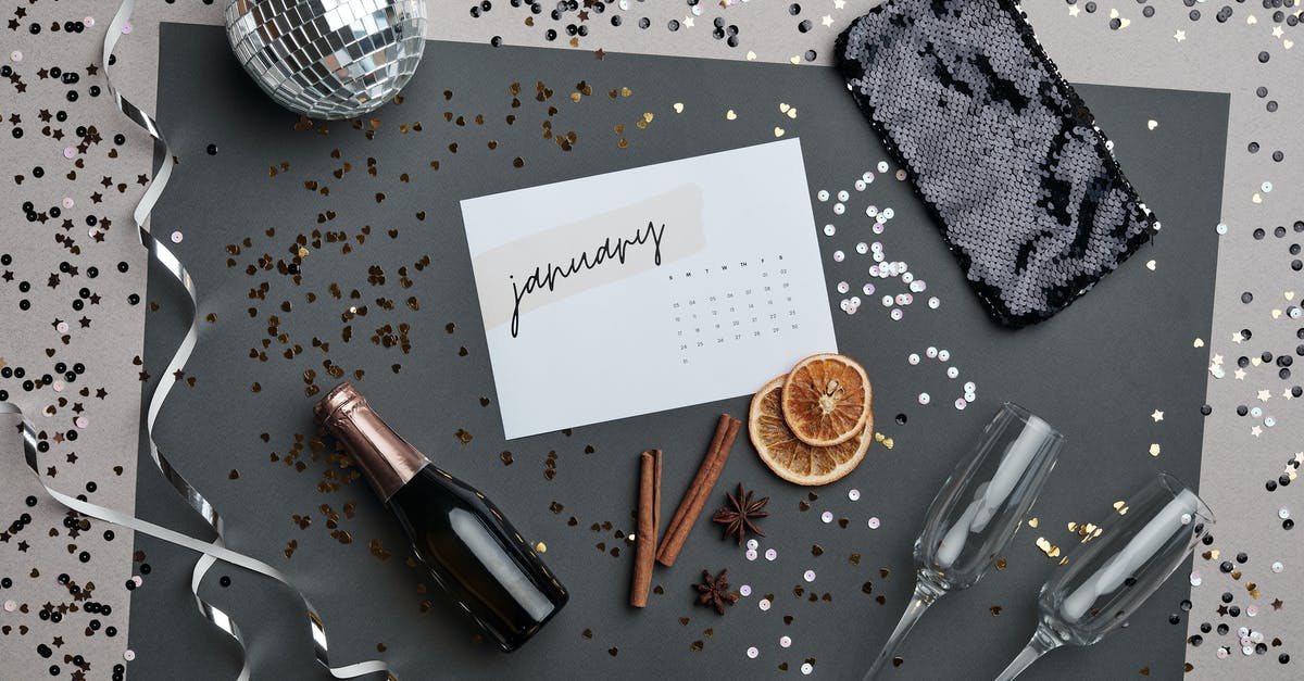 How can you achieve the glazed top in a mille-feuille? - January Calendar On Surface With Glitters How can you achieve the glazed top in a mille-feuille? - January Calendar On Surface With Glitters