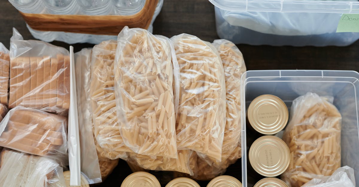 How can you know that your bread is done? - Bags of Uncooked Macaroni Pasta Beside Canned Foods and Slices of Bread How can you know that your bread is done? - Bags of Uncooked Macaroni Pasta Beside Canned Foods and Slices of Bread