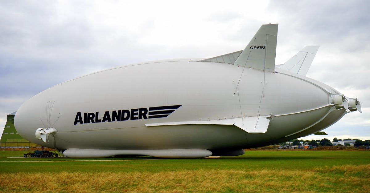How do commercial operations defrost large amounts - White Airlander on Green Grass How do commercial operations defrost large amounts - White Airlander on Green Grass