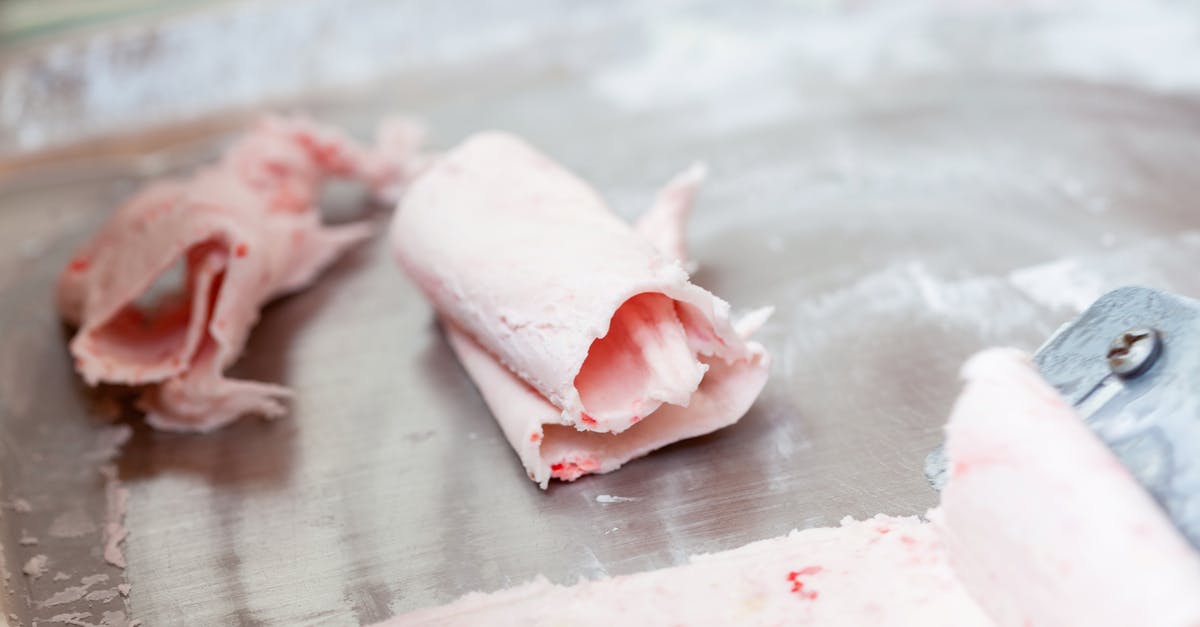 How do I add guar gum when making ice cream? - Close-up Shot of a Making Ice Cream How do I add guar gum when making ice cream? - Close-up Shot of a Making Ice Cream
