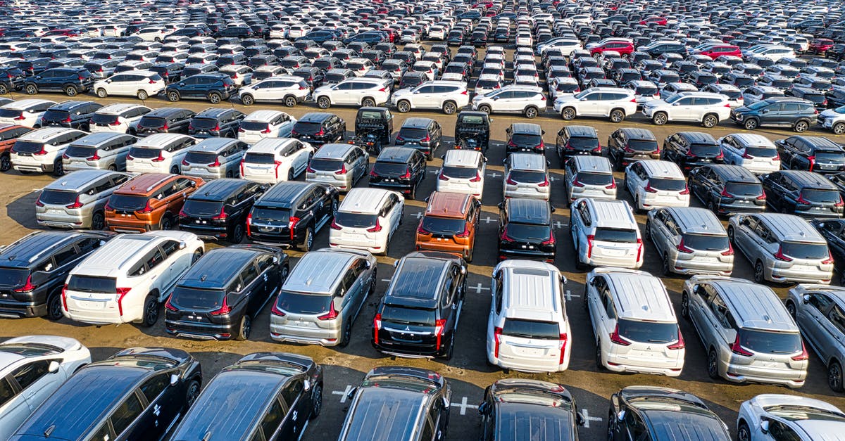 How do I control the quality of a kombucha SCOBY? - From above of rows with many modern new shiny automobiles of contemporary industry in daytime