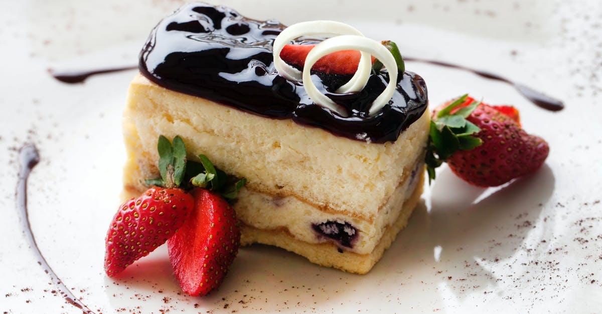How do I encourage funnel cake cohesion? - Sliced Cake With Strawberry on White Ceramic Plate How do I encourage funnel cake cohesion? - Sliced Cake With Strawberry on White Ceramic Plate