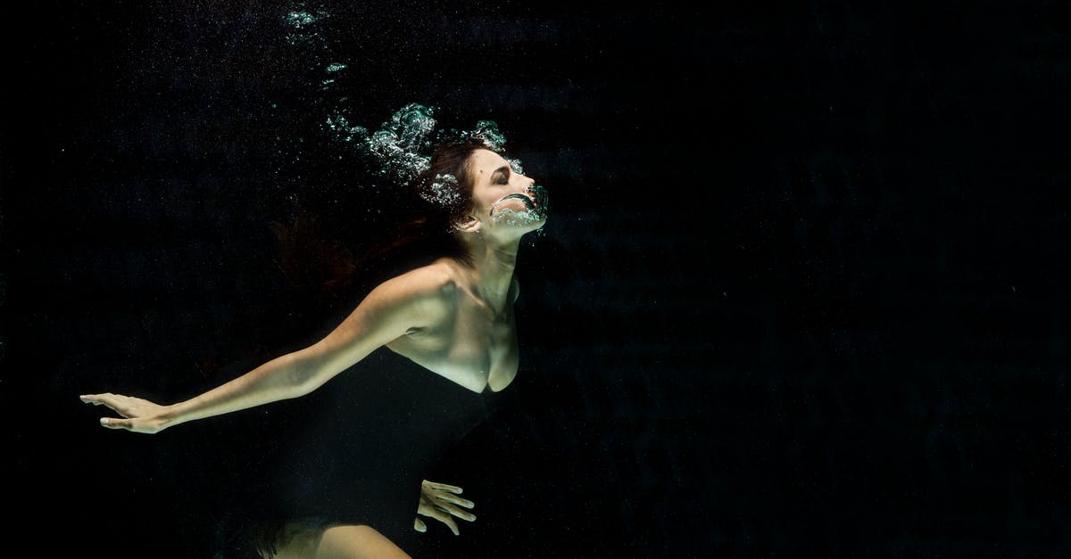 How do I know if water in supermarket's seafood tank is salty enough? - Woman Wearing Black Dress Under Water Photography How do I know if water in supermarket's seafood tank is salty enough? - Woman Wearing Black Dress Under Water Photography
