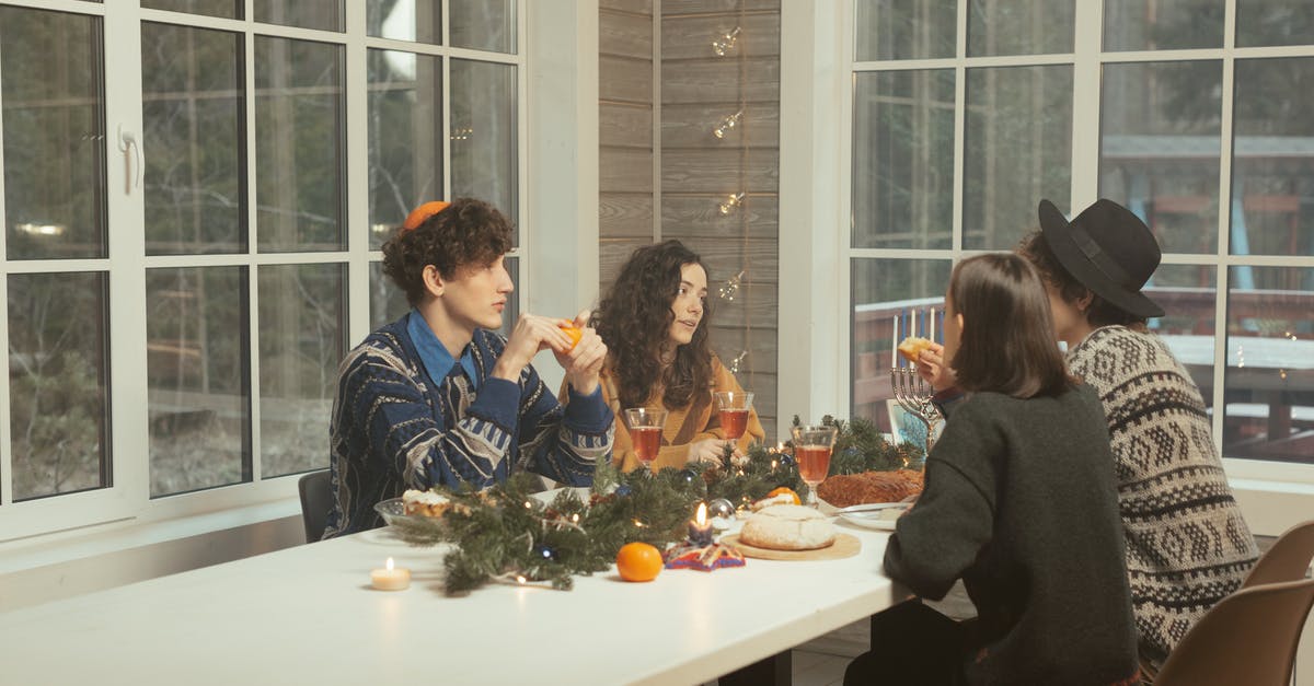 How do I know when my wine is properly reduced? - Friends Having a Conversation while Having Dinner Together How do I know when my wine is properly reduced? - Friends Having a Conversation while Having Dinner Together