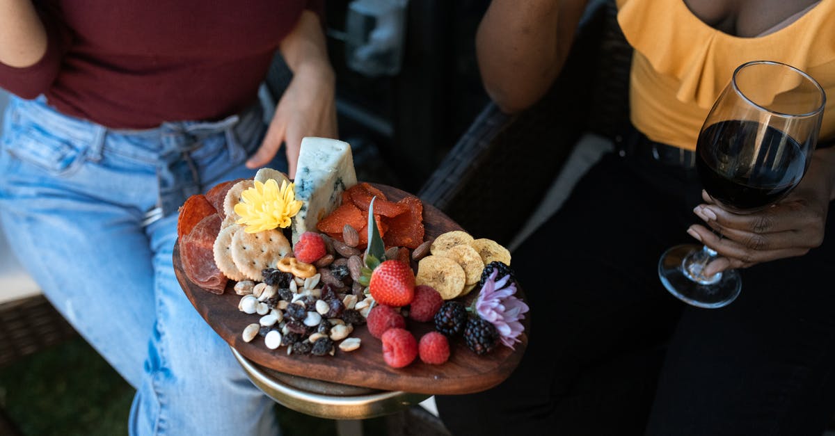 How do I make my cheese "crackers" less greasy? - Two Women Sharing a Grazing Board How do I make my cheese "crackers" less greasy? - Two Women Sharing a Grazing Board