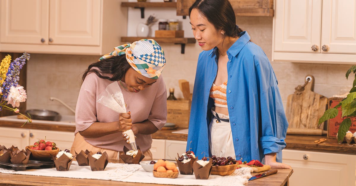 How do I practice piping icing without wasting icing and money? - Women Preparing Cupcakes in the Kitchen How do I practice piping icing without wasting icing and money? - Women Preparing Cupcakes in the Kitchen