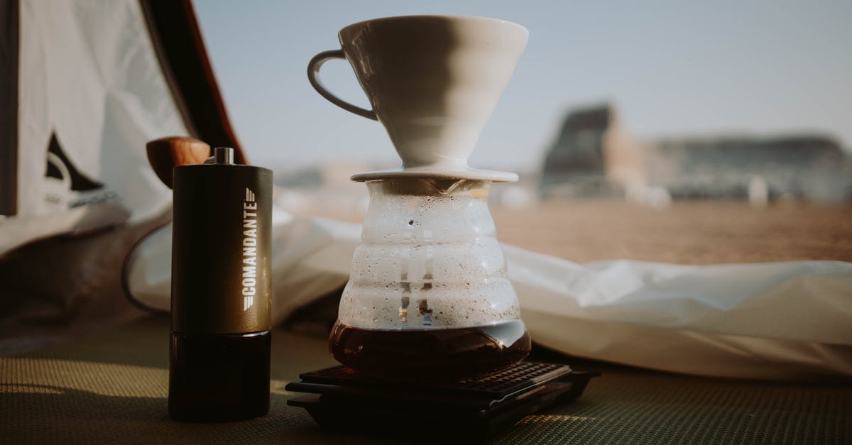 How do I prepare arabic coffee in a stone Dallah? - Pour over coffee in camping tent How do I prepare arabic coffee in a stone Dallah? - Pour over coffee in camping tent