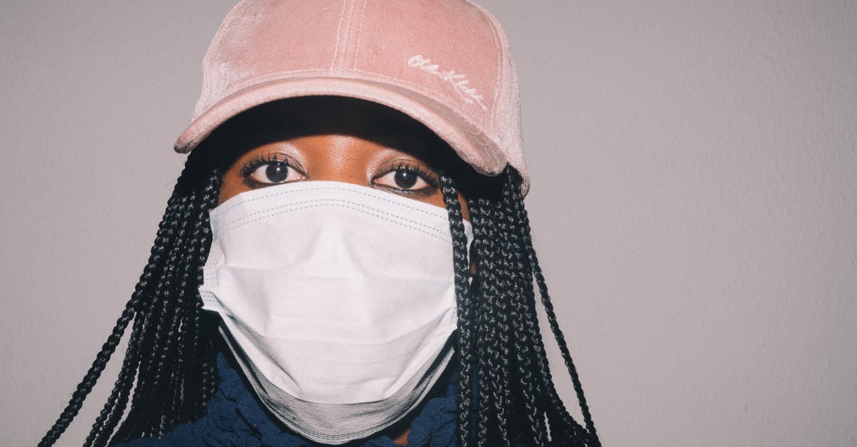 How do I prevent fudge browning? - Adult African American woman in casual clothes and pink cap and medical mask while standing against gray background How do I prevent fudge browning? - Adult African American woman in casual clothes and pink cap and medical mask while standing against gray background