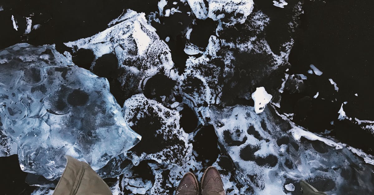 How do I separate my melted rock candies? - Man Standing On A Rock With Snow How do I separate my melted rock candies? - Man Standing On A Rock With Snow