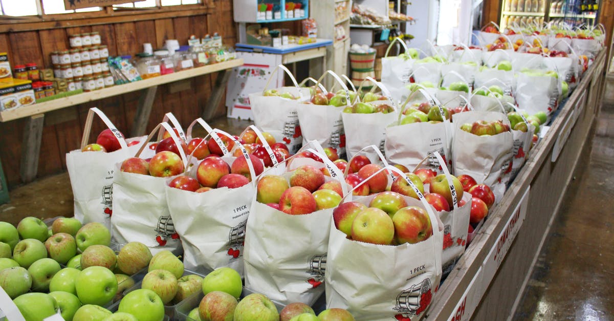 How do I store apples in an apartment? - Photo of Apples in Supermarket How do I store apples in an apartment? - Photo of Apples in Supermarket
