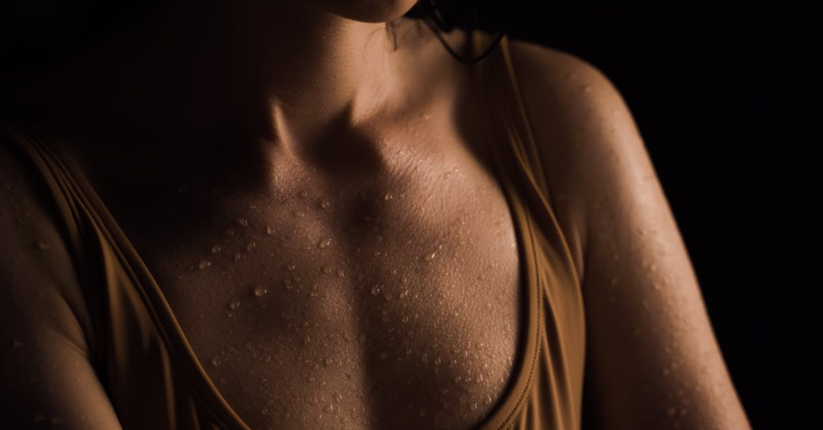How do I sweat onions? - Close Up Photo of Wet Chest of a Woman How do I sweat onions? - Close Up Photo of Wet Chest of a Woman