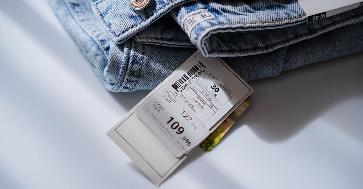 How do price and quality relate in blenders? - Jeans with price ticket on white table How do price and quality relate in blenders? - Jeans with price ticket on white table