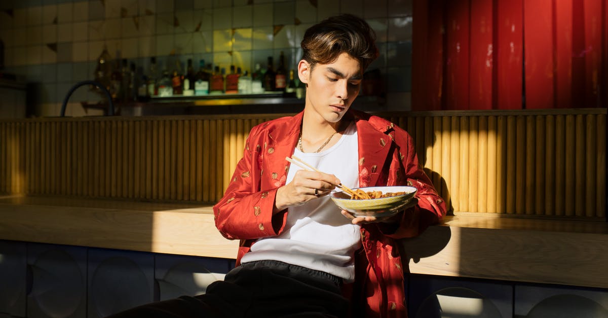 How do you make cheap asian instant noodles without noodles? - Man Eating Bowl of Noodles How do you make cheap asian instant noodles without noodles? - Man Eating Bowl of Noodles