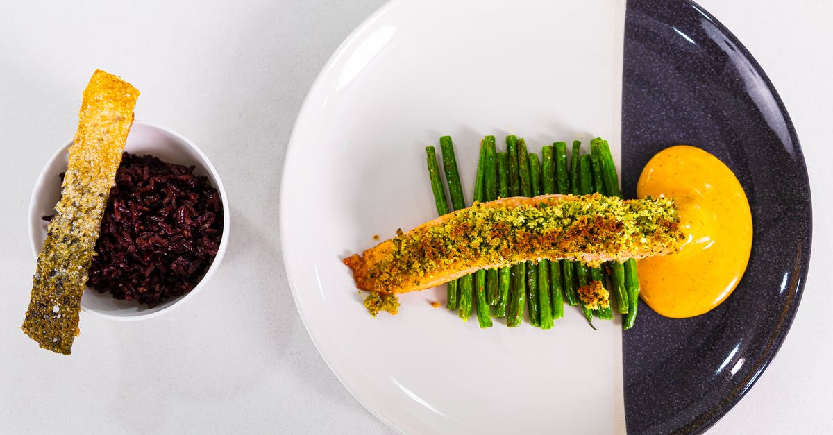 How do you make sure your salmon is cooked through? - Fried Salmon on Asparagus with Honey Mustard Dipping Sauce How do you make sure your salmon is cooked through? - Fried Salmon on Asparagus with Honey Mustard Dipping Sauce