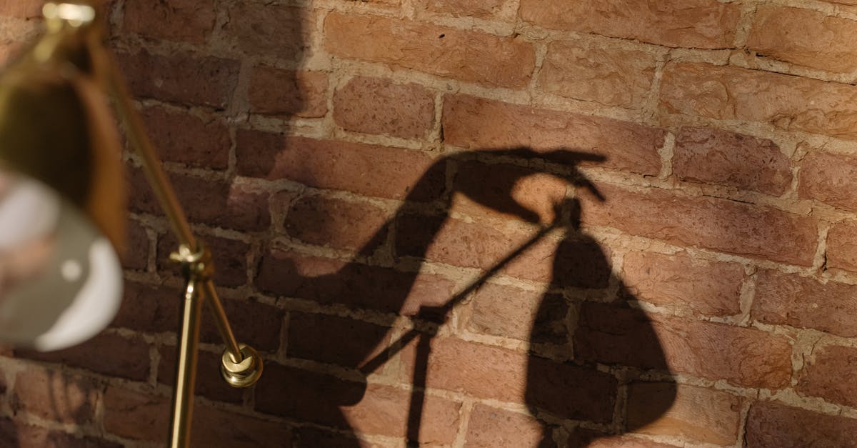 How do you minimise hand washing between every step to keep tools clean? - Person Standing on Brown Brick Wall