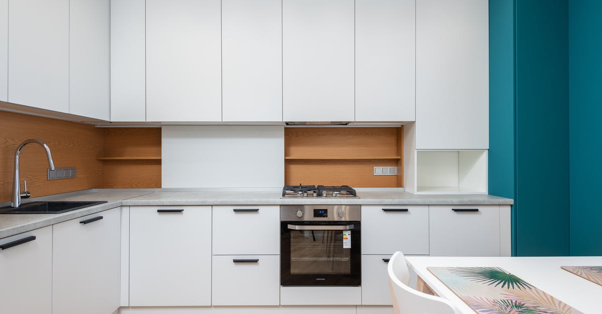 How do you "season" your oven racks? - Modern kitchen interior with furniture at home How do you "season" your oven racks? - Modern kitchen interior with furniture at home