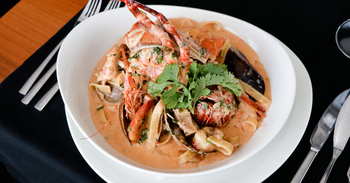 How do you tell whether a lobster is cooked? - Seafoods on a White Bowl How do you tell whether a lobster is cooked? - Seafoods on a White Bowl