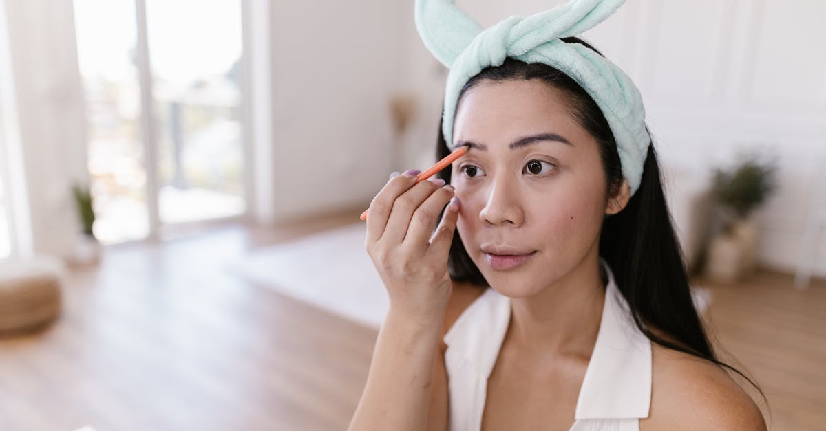 How do you thicken a cold filling? - Brunette Using Eyebrow Pencil