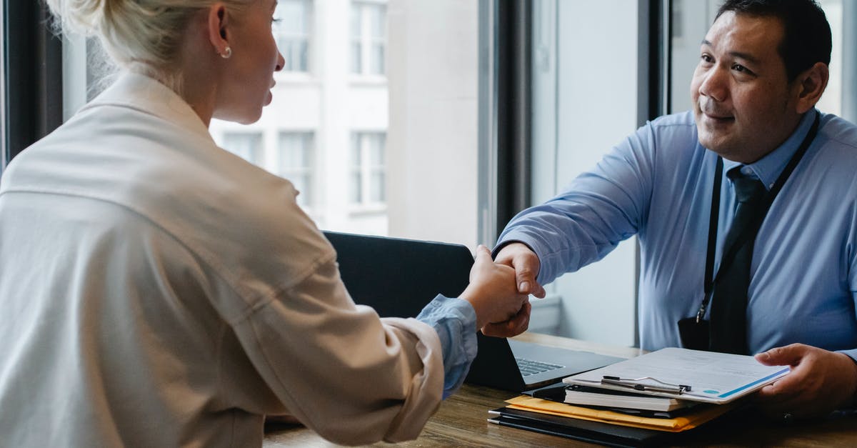 How does gelatin interact with grease (fat)? - Ethnic businessman shaking hand of applicant in office How does gelatin interact with grease (fat)? - Ethnic businessman shaking hand of applicant in office