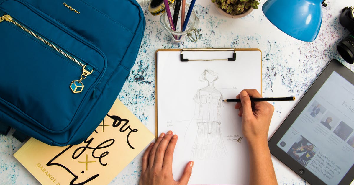 How does ice cube bag work [closed] - Person Sketching Dress on Printer Paper With Clip Board