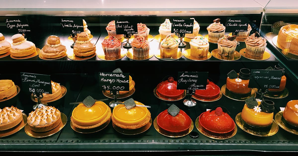 How does molten chocolate fondant work? - Shelves of Assorted Cake in a Bakeshop How does molten chocolate fondant work? - Shelves of Assorted Cake in a Bakeshop