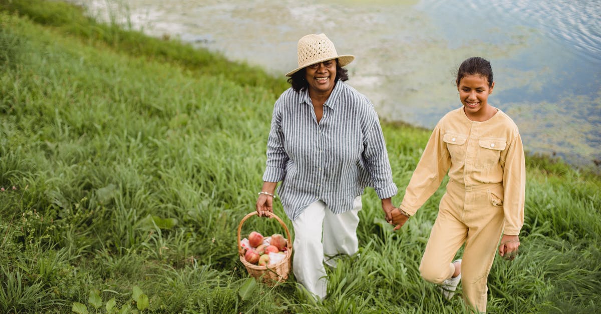 How does one alter a recipe that calls for one fruit with another fruit of differing water content? - Smiling ethnic gardener with daughter walking on grass hill How does one alter a recipe that calls for one fruit with another fruit of differing water content? - Smiling ethnic gardener with daughter walking on grass hill