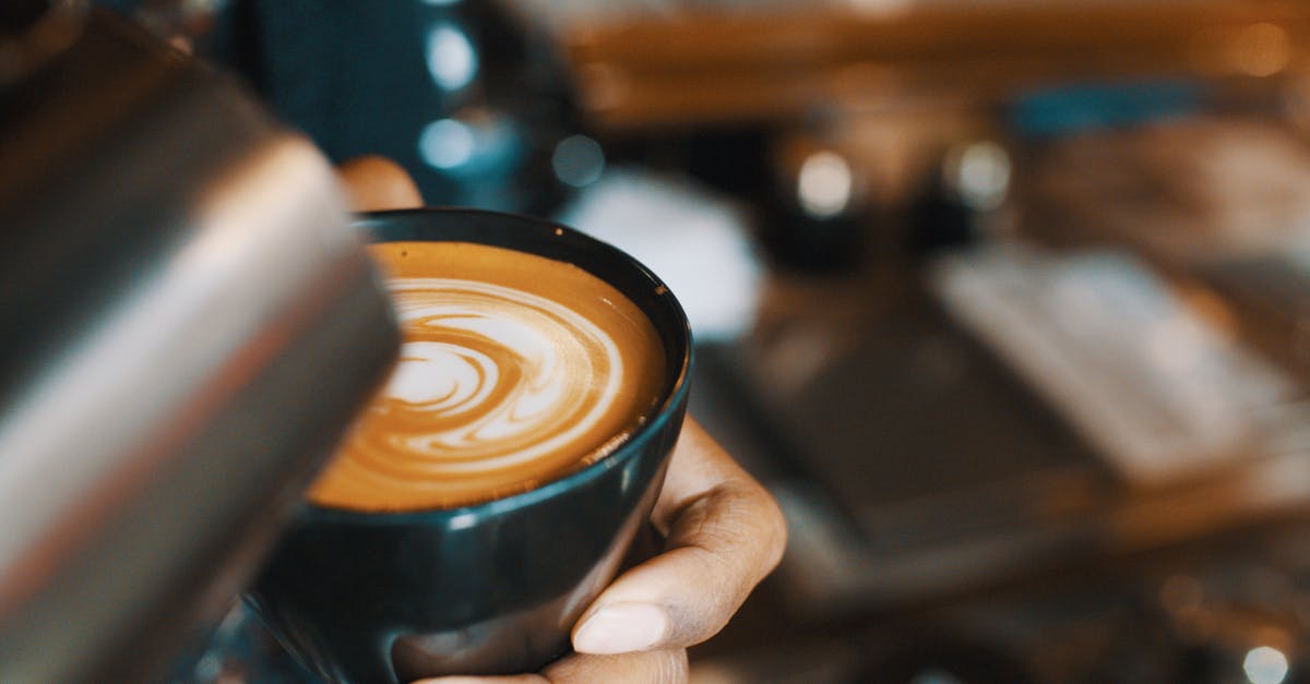How does soaking liver in milk work? - Coffee Latte in Black Ceramic Cup