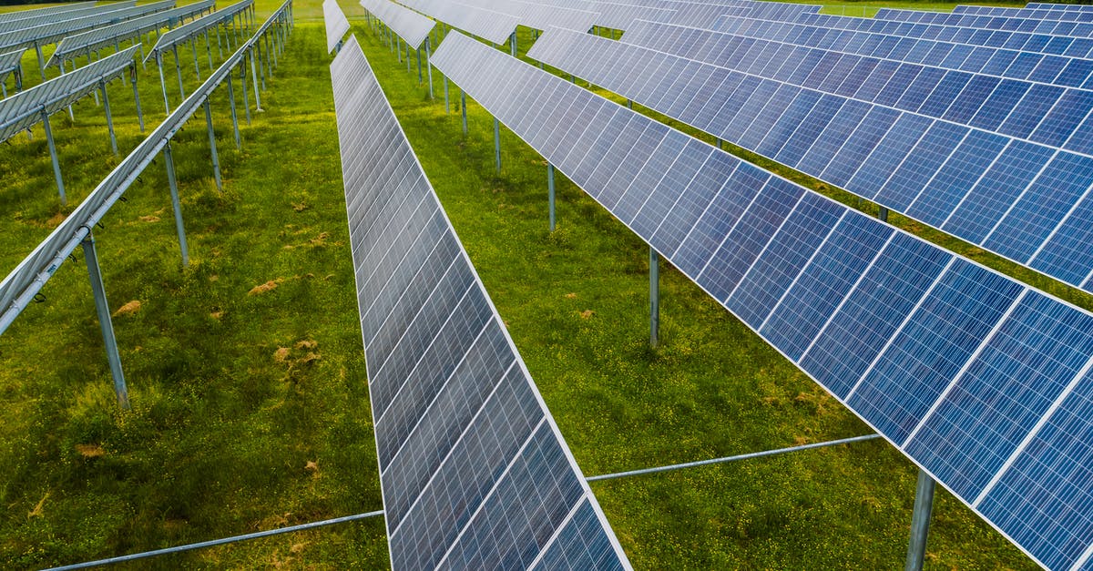 How does the industry conserve their smoothies - Solar modules on green field in photovoltaic station How does the industry conserve their smoothies - Solar modules on green field in photovoltaic station