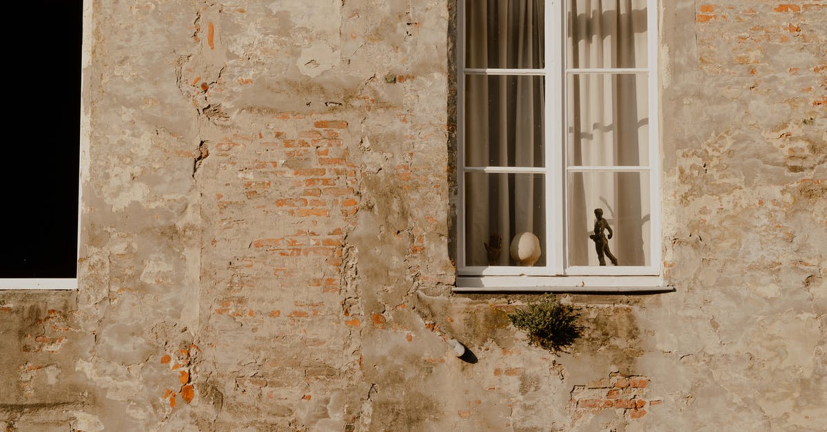 How hard is it to make fudge? - A White Window Frame with Glass on a Concrete Wall