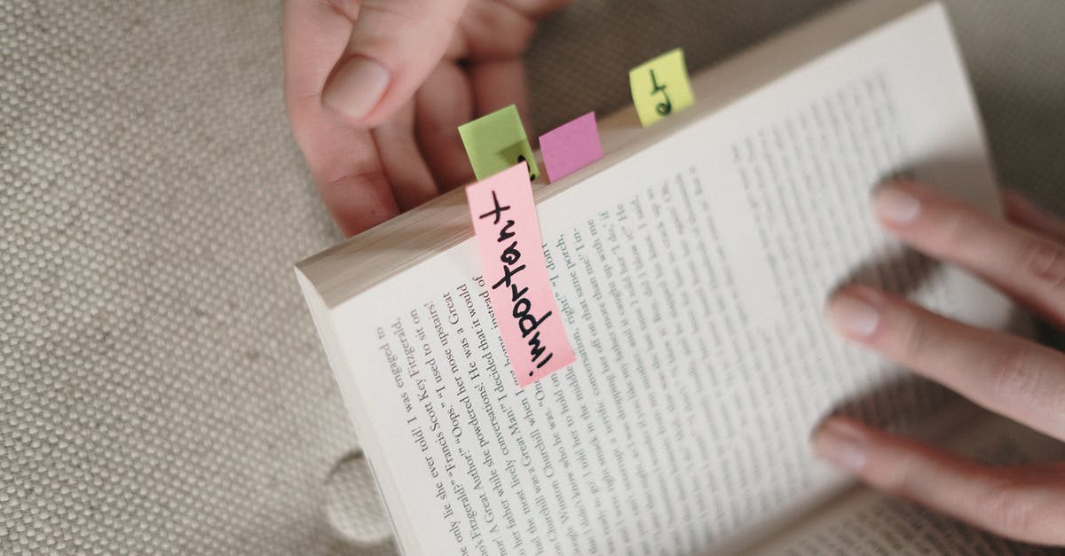 How important is drying hands for sanitation? - Book With Sticky Notes How important is drying hands for sanitation? - Book With Sticky Notes