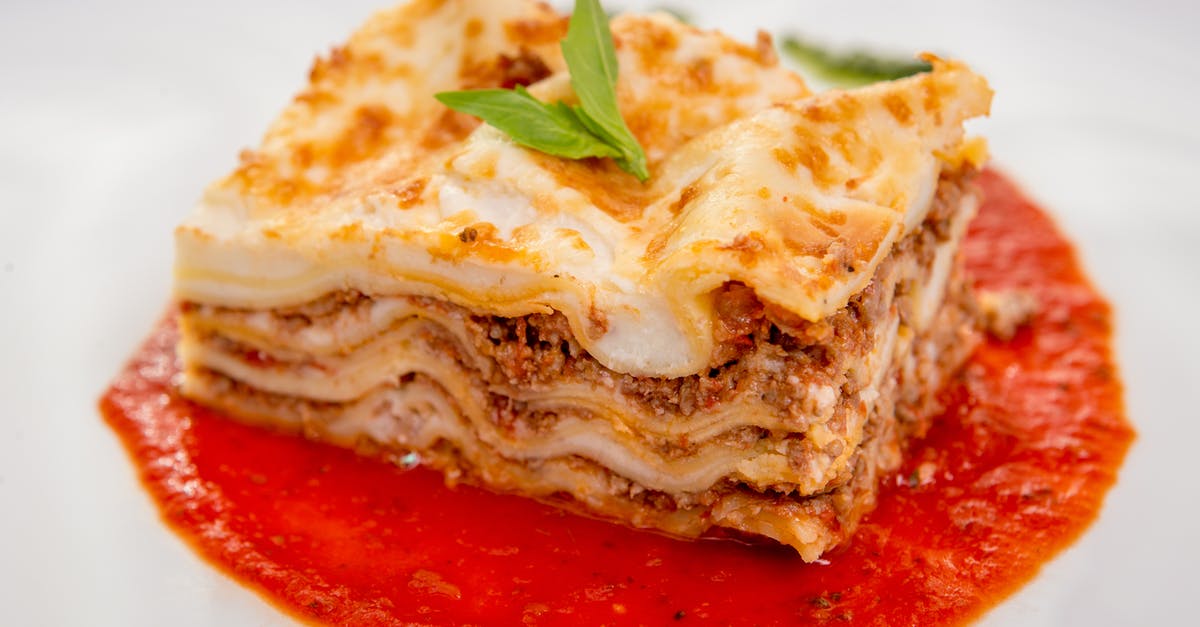 How is this lasagna pasta supposed to be cooked? - Baked Pasta on a Ceramic Plate How is this lasagna pasta supposed to be cooked? - Baked Pasta on a Ceramic Plate