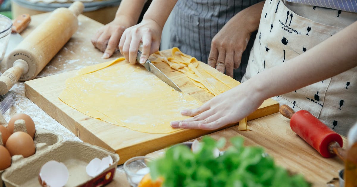 How long do raw chestnuts keep? - Women making homemade pasta in kitchen How long do raw chestnuts keep? - Women making homemade pasta in kitchen