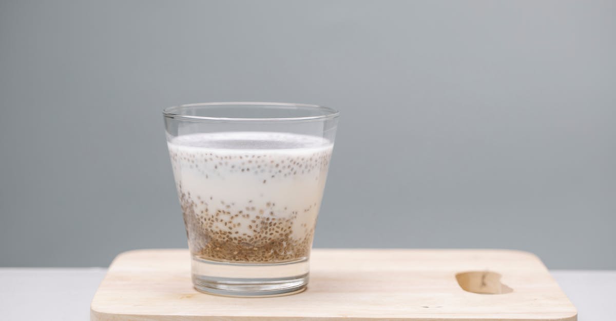 How long should chia seeds soak? - Glass of tasty pudding with chia seeds How long should chia seeds soak? - Glass of tasty pudding with chia seeds
