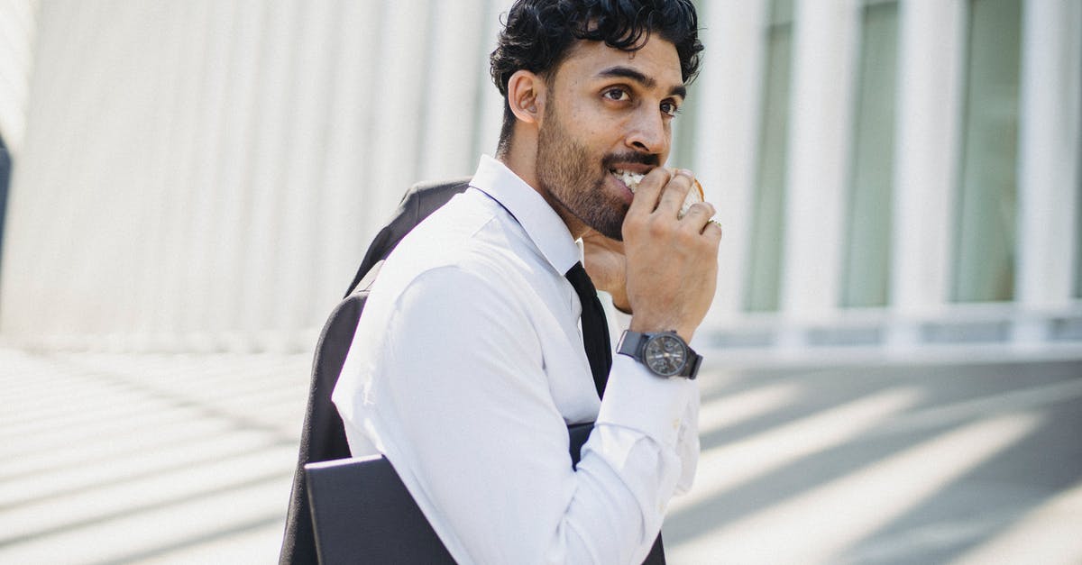 How long will a peanut butter sandwich last? -
A Bearded Man in a Corporate Attire Eating a Sandwich How long will a peanut butter sandwich last? -
A Bearded Man in a Corporate Attire Eating a Sandwich