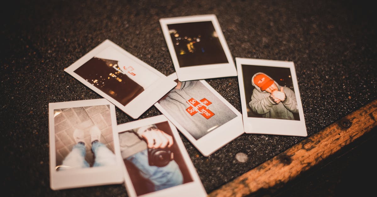 How many cells are in one granule of instant yeast? [closed] - From above of instant photos placed on gray asphalt ground in evening time